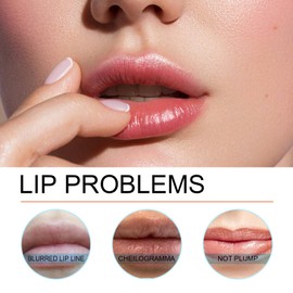 Liquid Lip Liner, Waterproof Removable Lip Liner, Long-Lasting Lip Liner Pencil, Plump Lip Lines Lip Liner, Contours The Lip Shape, Is Waterproof and Does Not Smudge (Light Brown)