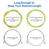 sourcing map Bicycle Brake Gear Shifter Cable Housing Set Universal