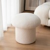 Sofa Bench Simple Elastic Comfortable Soft Round Pine Wooden Foot