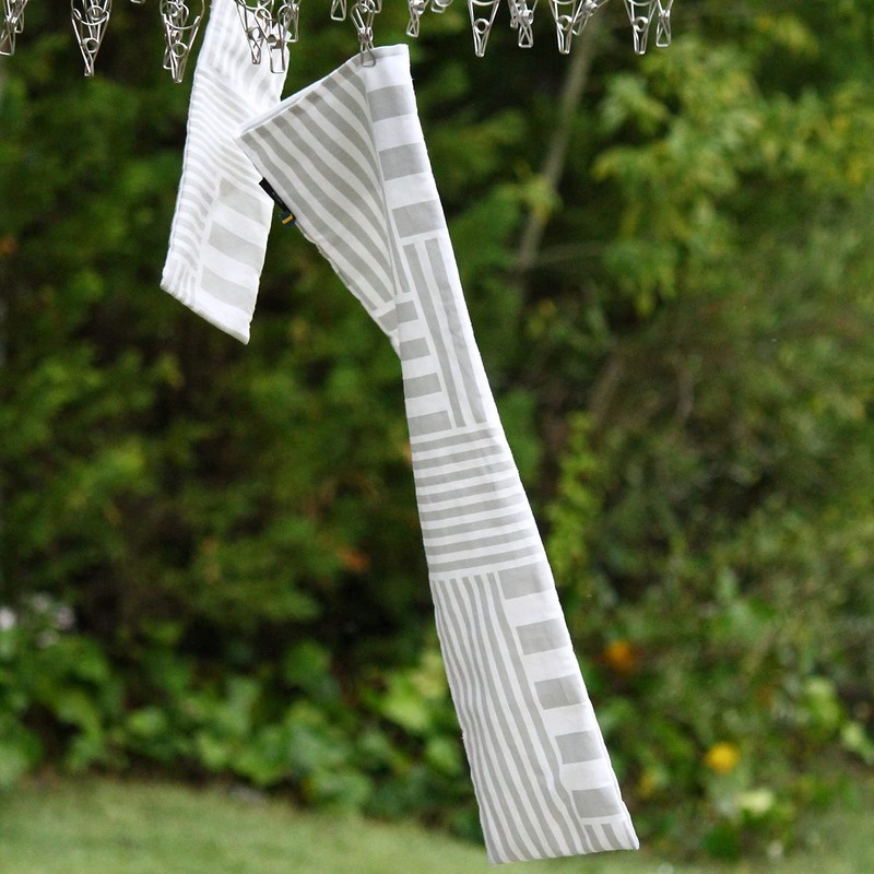 Clippan Wheat and Cold Eye Pillow, Lavender, Stripes, Gray, Scandinavian