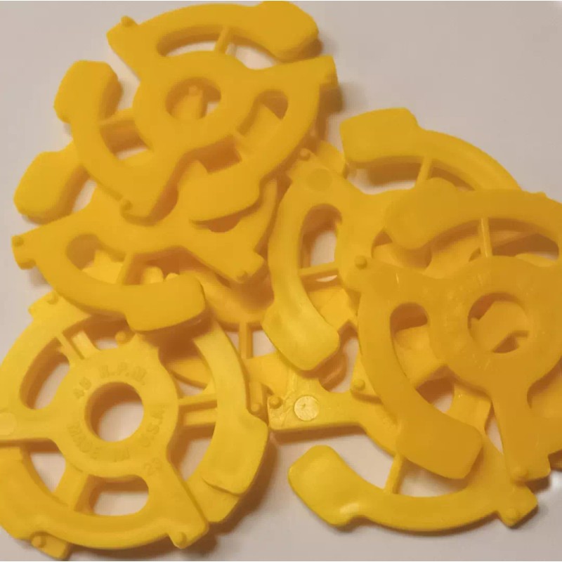 Square Deal Package of 50 Yellow 45 rpm 7" Record