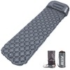 BESTIF Inflatable Sleeping Mat with Cushion Ultralight Camping Air Mattress