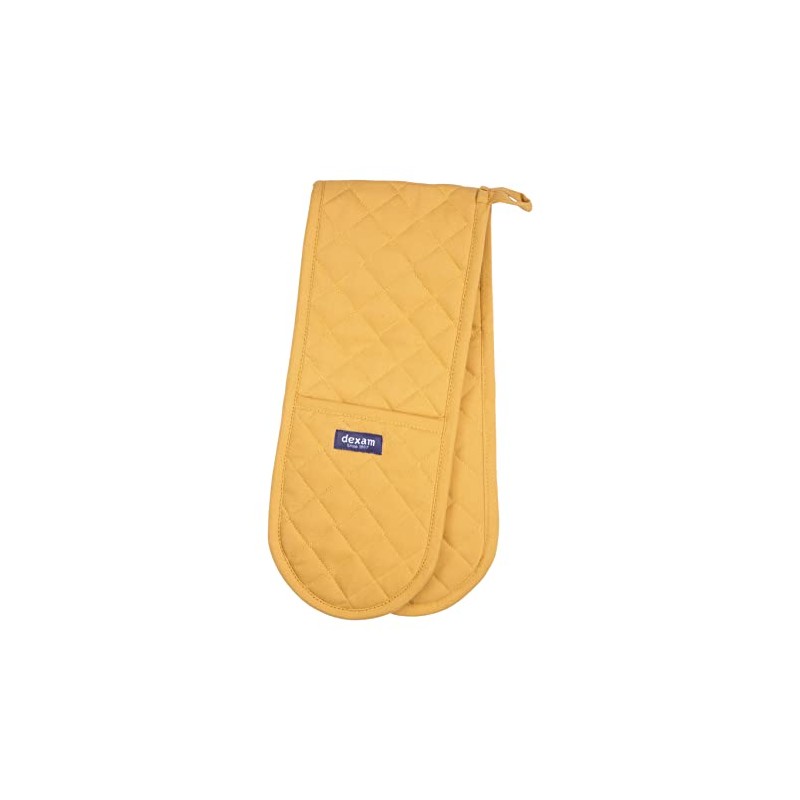 Love Colour Double Oven Gloves, Ochre