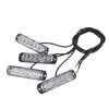 4pcs Side Marker Light Aluminum 12V to 24V 18 Lighting