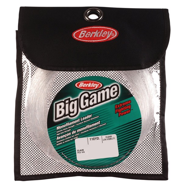 Berkley Trilene Big Game Mono Leaders, 110 Yd, pound test 130, Clear