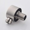 Keymark Wall Supply Elbow, Brass Round Wall Mount Shower Hose