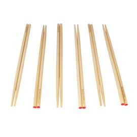 BambooMN Brand - Premium Grade 10" Bamboo Chopsticks - 12 Sets