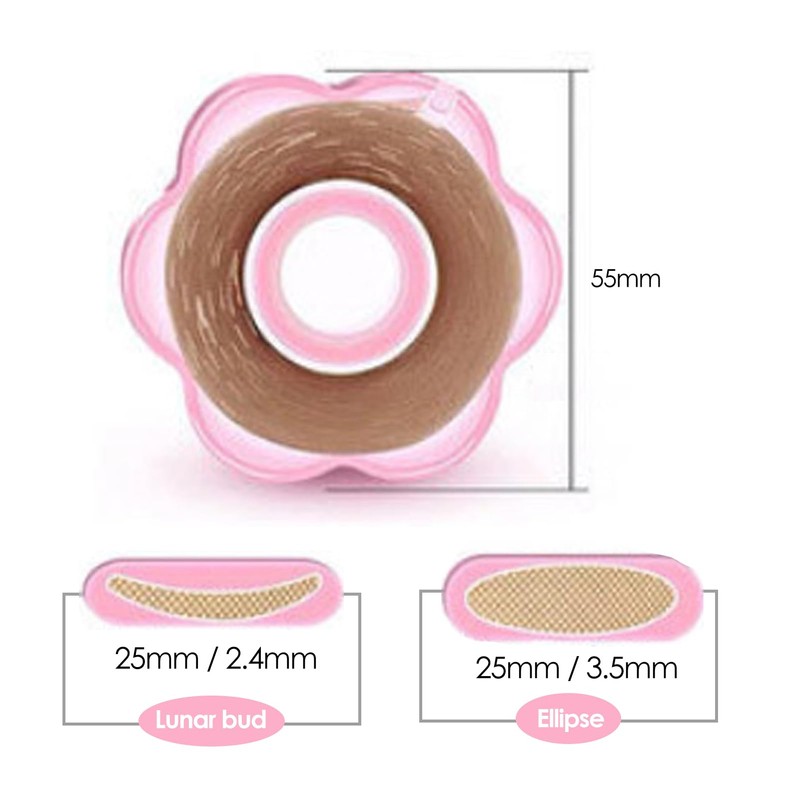 Pack of 1200 Invisible Eyelid Stripes, Eyelid Stripes, Eyelid Tape,