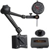 Neoteck 0-1"/0.001" Dial Indicator and Magnetic Base Set with Storage