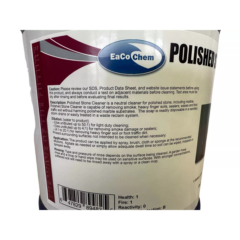 EaCo Chem Polished Stone Cleaner - 1 Gallon