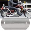Keenso Universal Stainless Steel Motorcycle Exhaust Pipe Protector Centre Pipe