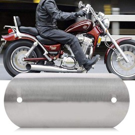 Keenso Universal Stainless Steel Motorcycle Exhaust Pipe Protector Centre Pipe Heat Shield Connection Pipe Protector Cover Heel Protector