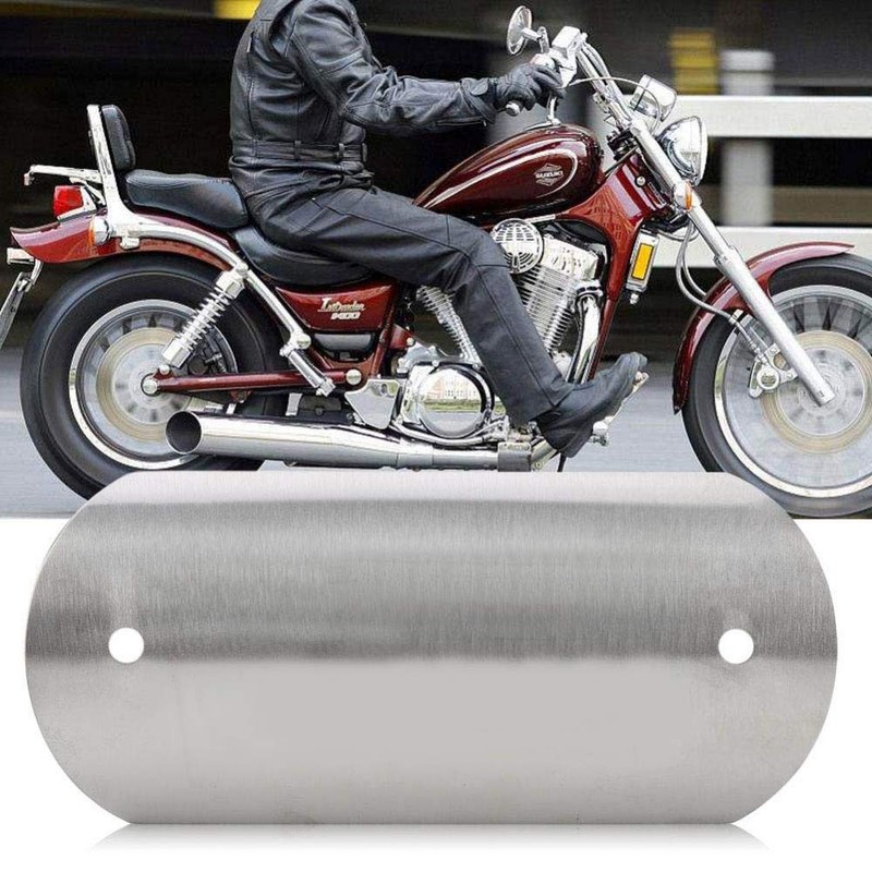 Keenso Universal Stainless Steel Motorcycle Exhaust Pipe Protector Centre Pipe