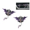 ORIESSE Purple Dragon Car Air Freshener Vent Clips,Cool Car Accessories