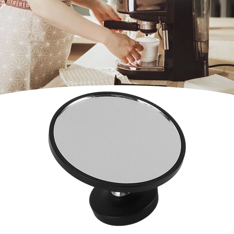 Coffee Maker Magnetic Mirror with 360° Rotating Base Aluminum Alloy