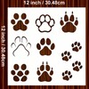 LYMSSESS Paw Print Large Wall Stencils for Painting - Cat