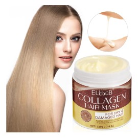 Mascarilla Colágeno Tratamiento Cabello Seco Dañado Repara