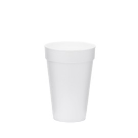 Vio WinCup 16C18 Biodegradable Foam Cups - 16 oz - Hot And Cold Drink Use - 500 Count - Made In The USA - Compatible With L18S Lids - Eco-Friendly Disposable Cups