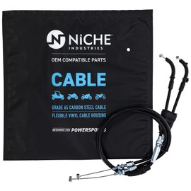 NICHE Push Pull Throttle Cable for Suzuki SV1000S SV650S 58300-16GA0 58300-16GB0