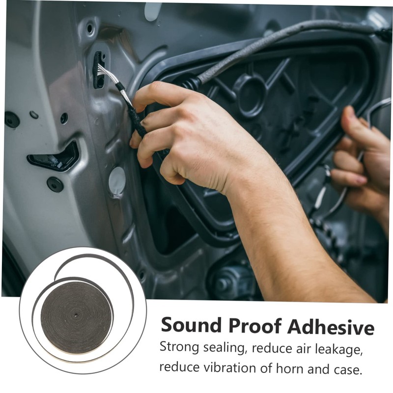 BIUDECO Car Speaker Sealing Tape 10m Roll Eva Pad Speaker