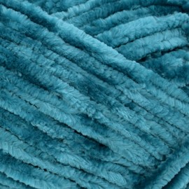 Hilo de felpilla de terciopelo de 100 g para ganchillo, hilo de felpa de terciopelo esponjoso azul zafiro, grueso y suave hilo de felpilla grueso para bebé para tejer a ganchillo principiantes (azul