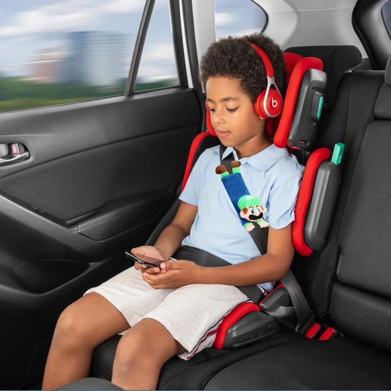 HODRME Car Seat Belt Covers for Kids-Cute Plush Safty Belt