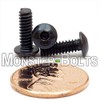 MonsterBolts - #6-32 x 7/16" Button Head Socket Cap Screws,