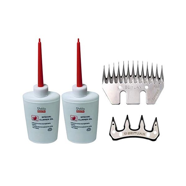 Sheep Shears Pro Clipper Blades Beiyuan 13 Tooth Straight Blade