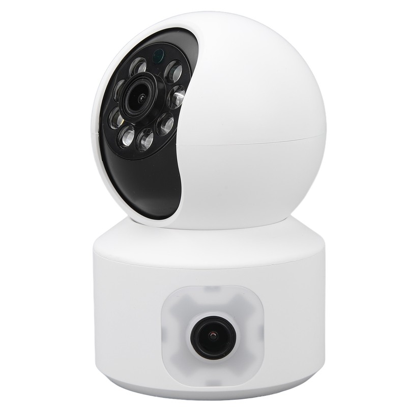 WiFi Dual Lens Security Camera HD Wireless Home Camera with