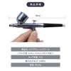 BTtime Airbrush, Gravity Type, Double Action, Airbrush, Integrated Airbrush Cup,