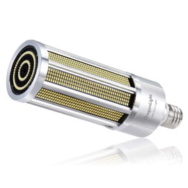 DragonLight 240W Studio Grade Corn LED Light Bulb Fanless (1200 Watt Metal Halide/HID/HPS Replacement) E39 Large Mogul Base LED Lamp 3000K Warm White 32,400 LM CRI 90+
