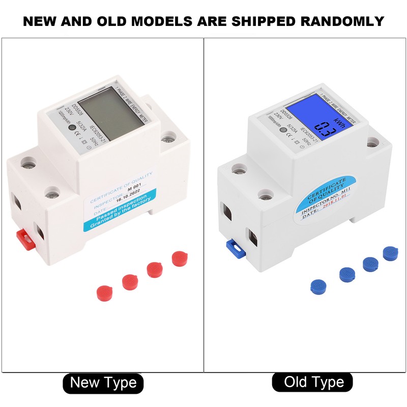 5‑32A 50Hz LCD Display Single Phase Energy KWh Meter DIN