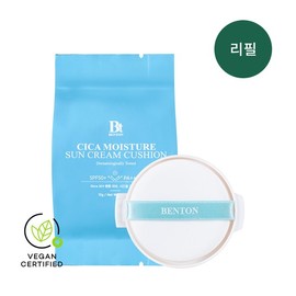 Benton Cica Hydration Sun Cushion Refill SPF50+/PA++++ 15g / 벤튼 시카 수분 선쿠션 리필 SPF50+/PA++++ 15g