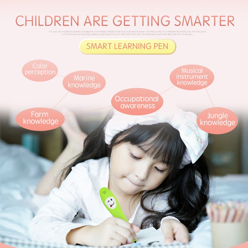 Electronic English Book with Smart Logic Learning Pen Early Education