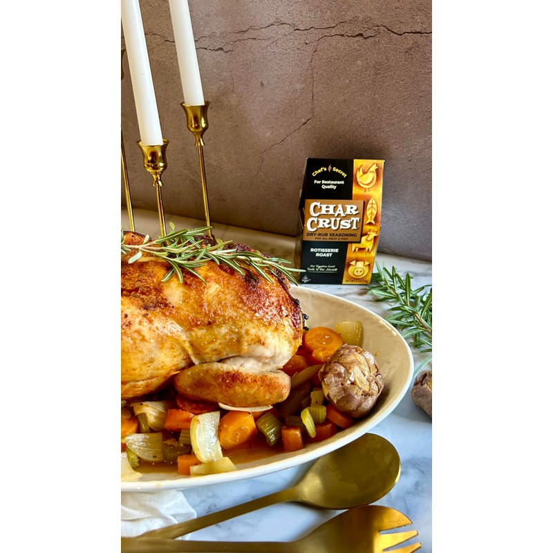 Char Crust Dry-Rub Seasonings 3-Flavor Roasting Gift Set | Rotisserie