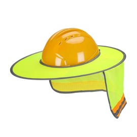 Helmet Sunshade, Folding, High Visibility, Mesh Visor, Heatstroke Prevention, Outdoor, Sunscreen, Construction, Cool Thermal Hat, Construction Sites, Full Brim Mesh Sun Shade