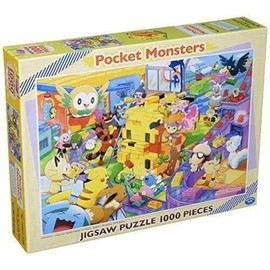 ensky - Pokémon - Let’s Make It Together Pikachu Blocks, 1000 Piece Jigsaw Puzzle