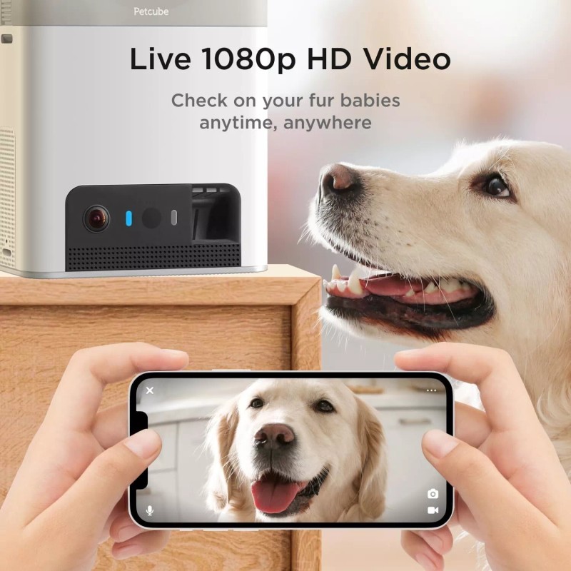 Petcube Bites 2 Lite Interactive WiFi Pet Monitoring Camera with
