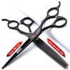 7 Inch Professional 19 cm Hairdressing Scissors Personality Small Red