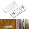 8PCS Strong Magnetic Door Catch, Ultra Thin Stainless Steel Latch