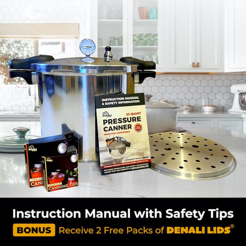 The TANKER 23 Quart Pressure Canner (Induction Compatible)