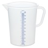 GRÄWE® Messbecher 2 Liter aus Kunststoff mit Literskala