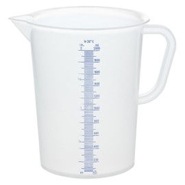GRÄWE® Messbecher 2 Liter aus Kunststoff mit Literskala