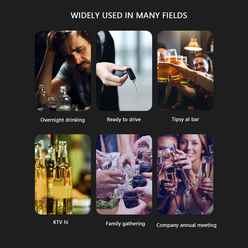 Alcohol Tester Portable Digital High Accuracy Professional Detector for Car