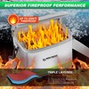 ImnBest Lipo Safe Bag Fireproof, Explosion-proof, Large Capacity, Fireproof Safe,
