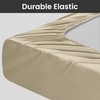 Moonlight Bedding Fitted Sheet 40 Cm Extra Deep Pocket Bed