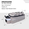 RAYMACE Bike Trunk Cooler Bag With Tail Light,Bicycle Rear Rack