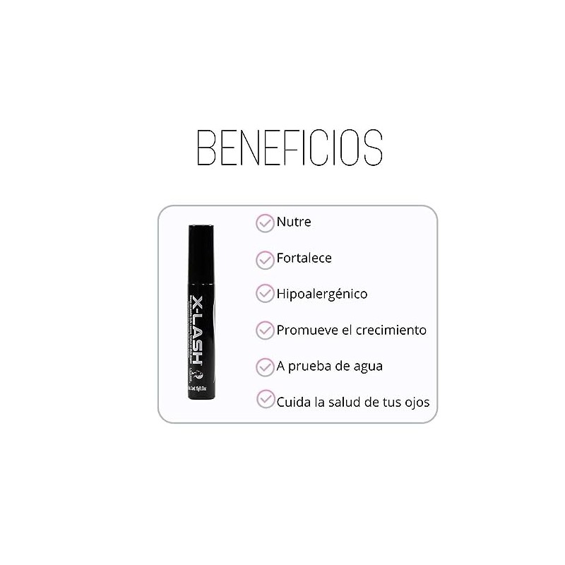 3 X-LASH Máscara de Pestañas Negra 15 g Volumen, Longitud
