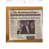 New LOT OF 2 WASHINGTON TIMES NEWSPAPER - TRUMP DECISIVE