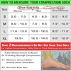 TechWare Pro Ankle Compression Socks - Plantar Fasciitis Sock &